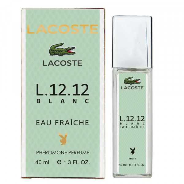 Парфуми чоловічі Lacoste L.12.12 Blanc Eau Fraiche Pheromone Parfum 40 мл (Lacoste L.12.12 Blanc Eau Fraiche)