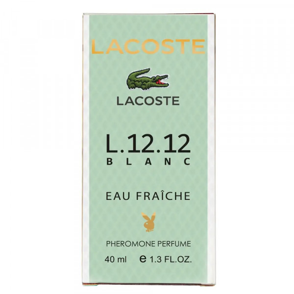 Парфуми чоловічі Lacoste L.12.12 Blanc Eau Fraiche Pheromone Parfum 40 мл (Lacoste L.12.12 Blanc Eau Fraiche)