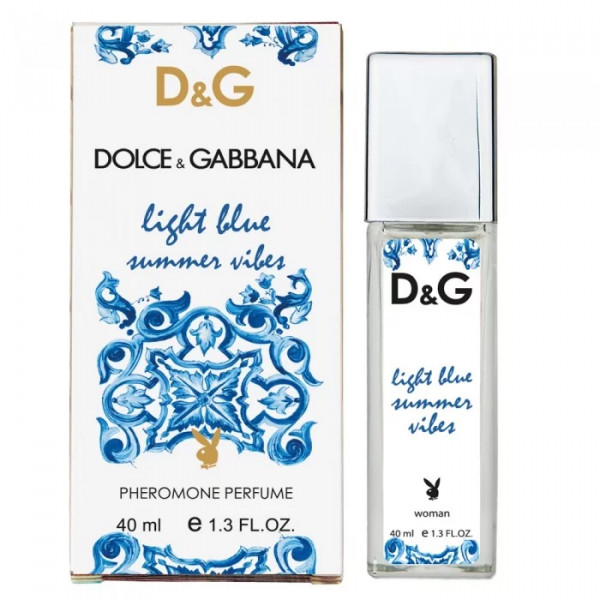Парфуми жіночі Dolce & Gabbana Light Blue Summer Vibes Pheromone Parfum 40 мл (Dolce & Gabbana Light Blue Summer Vibes)