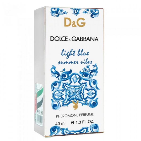 Парфуми жіночі Dolce & Gabbana Light Blue Summer Vibes Pheromone Parfum 40 мл (Dolce & Gabbana Light Blue Summer Vibes)