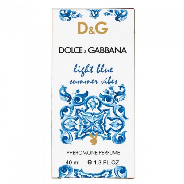 Парфуми жіночі Dolce & Gabbana Light Blue Summer Vibes Pheromone Parfum 40 мл (Dolce & Gabbana Light Blue Summer Vibes)