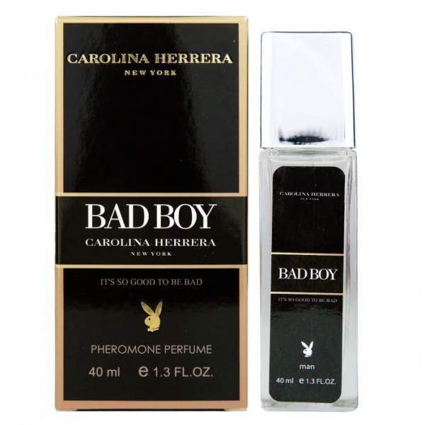 Парфум з феромонами чоловічий Carolina Herrera Bad Boy Pheromone Parfum, 40 ml