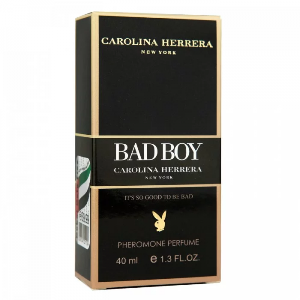 Парфум з феромонами чоловічий Carolina Herrera Bad Boy Pheromone Parfum, 40 ml
